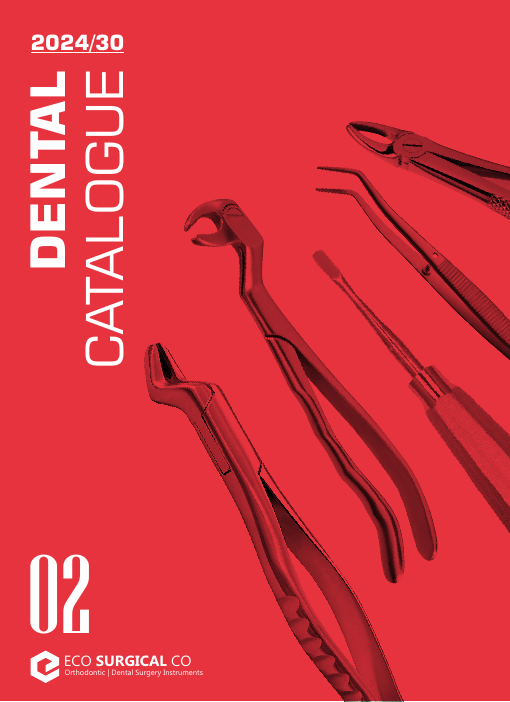 Eco Dental Catalogue 2024 cover designed for Eco Surgical Co — 232 pages