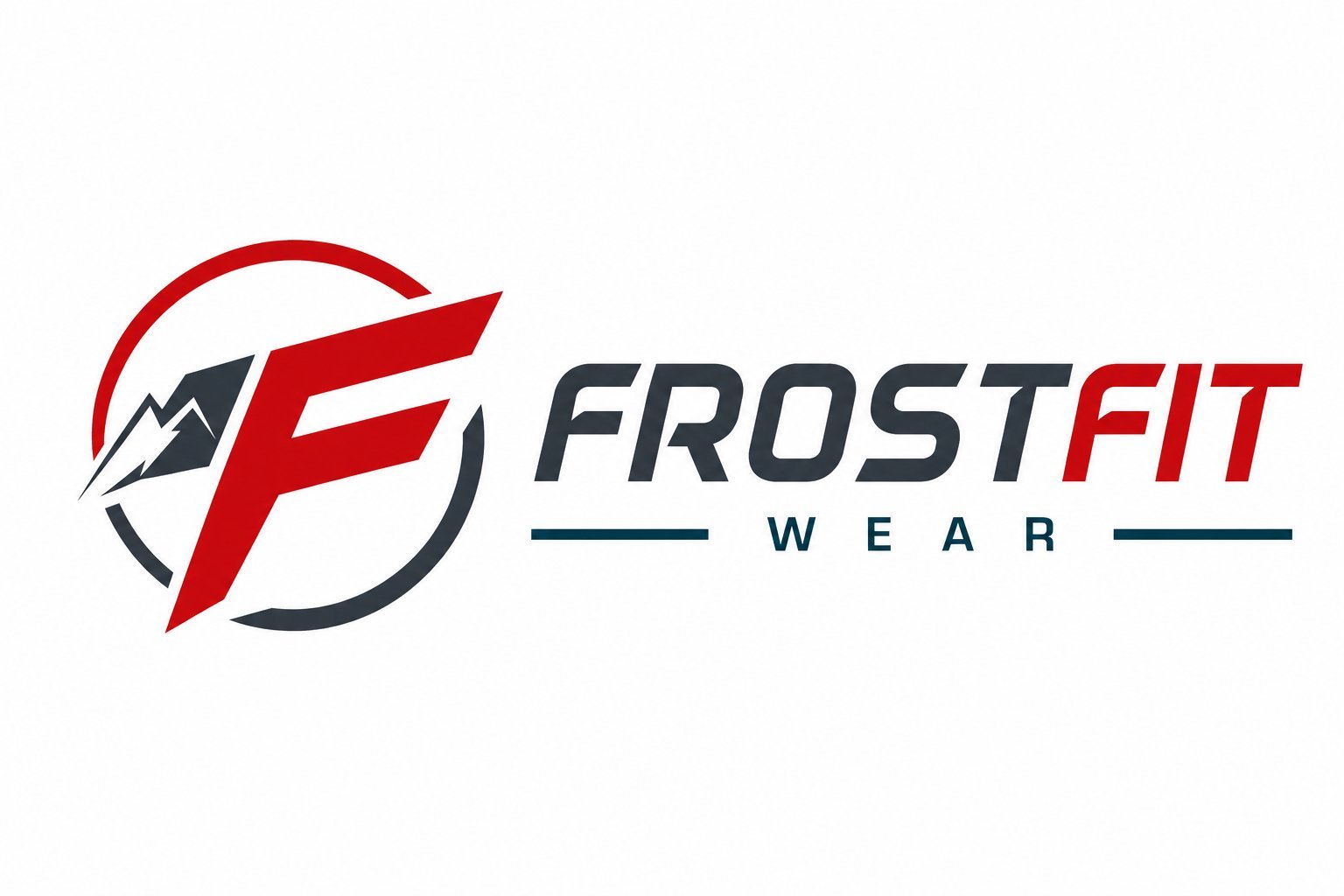 FrostFit Wear sportswear logo — designed by Advert Solutions
