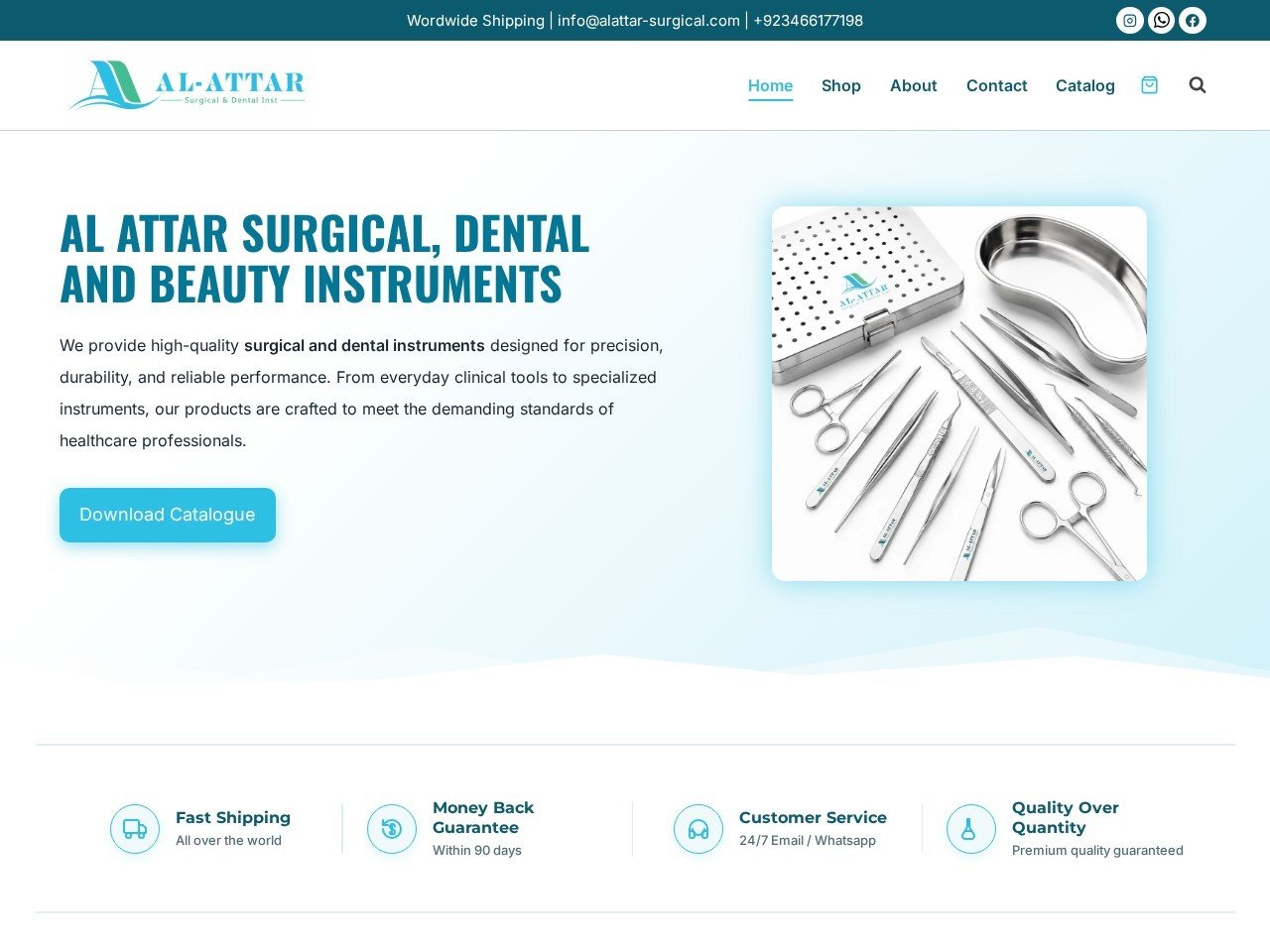 Alattar Surgical website preview